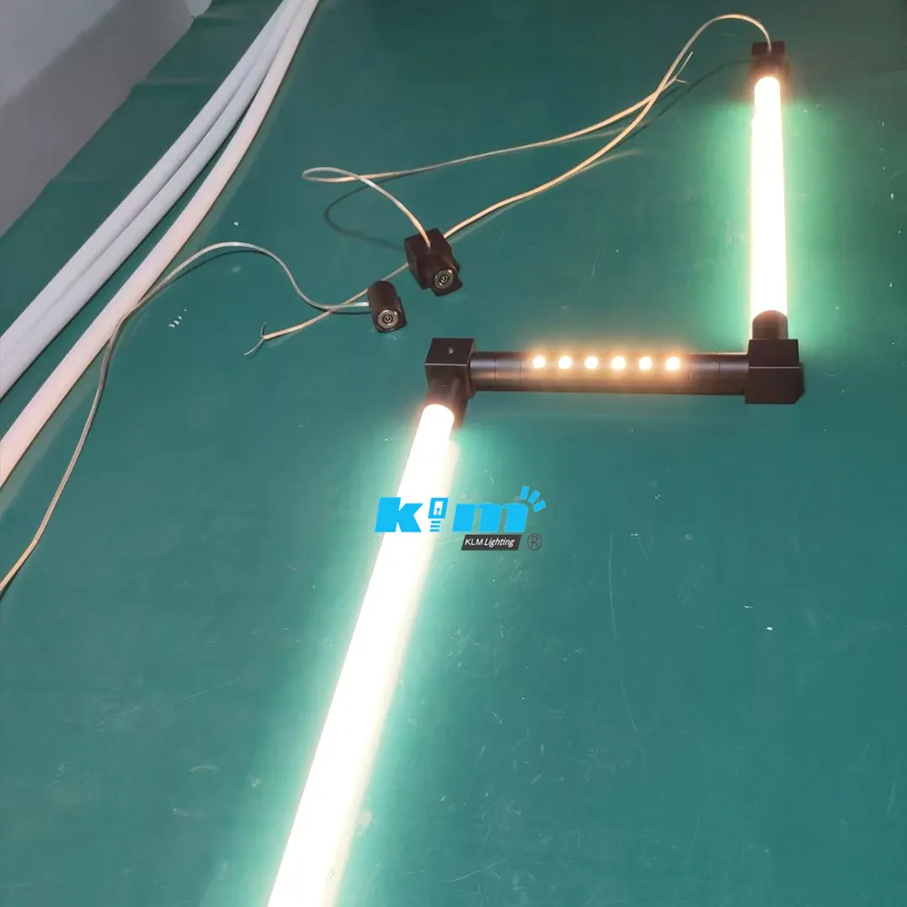 360 tube with magnetic lights