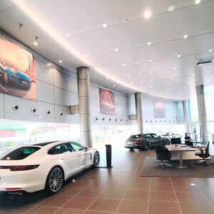 downlights para concesionarios de automóviles