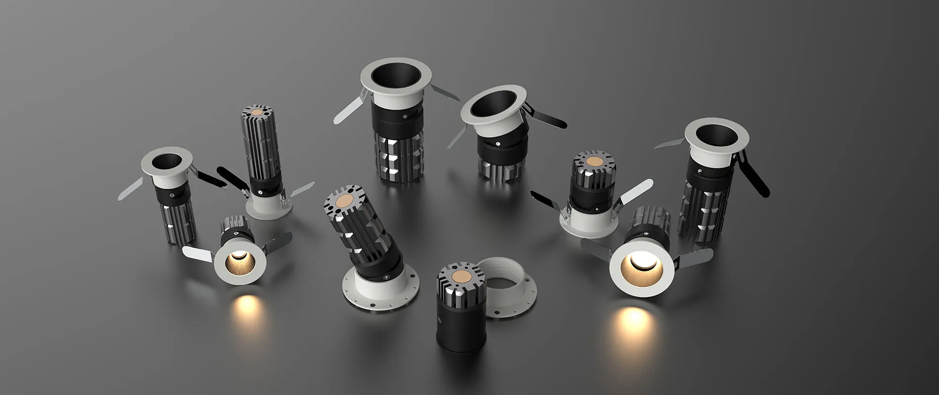 led downlights with cooper