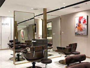 luces de carril para peluquería