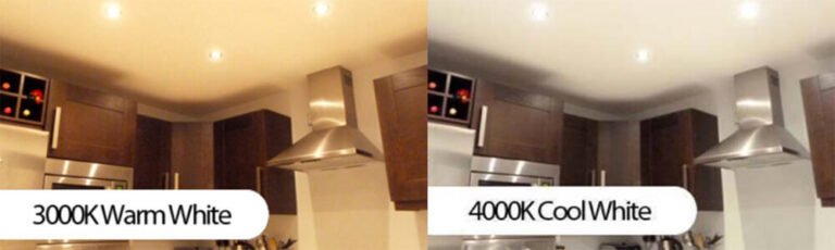 3000k vs 4000k of led lights