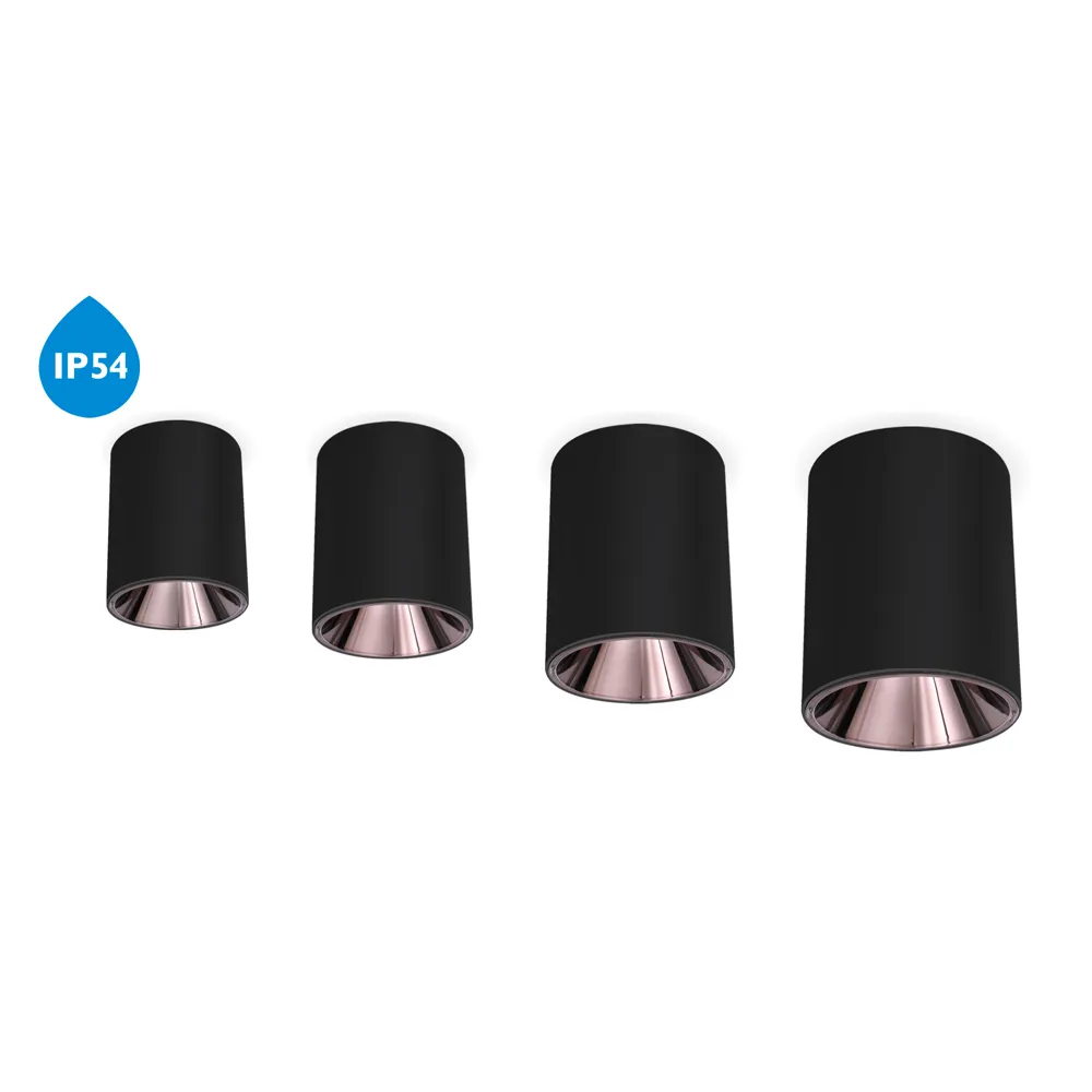 Foco empotrable de superficie impermeable IP54